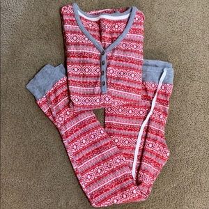 Cuddl Duds Pajama Set